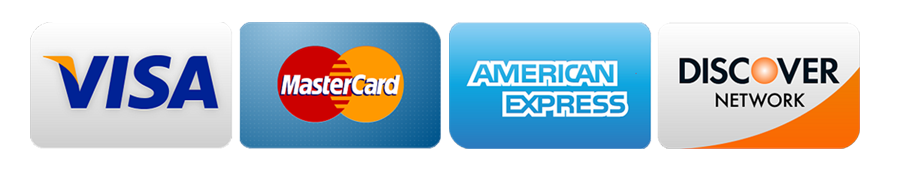 Credit Cards Accepted